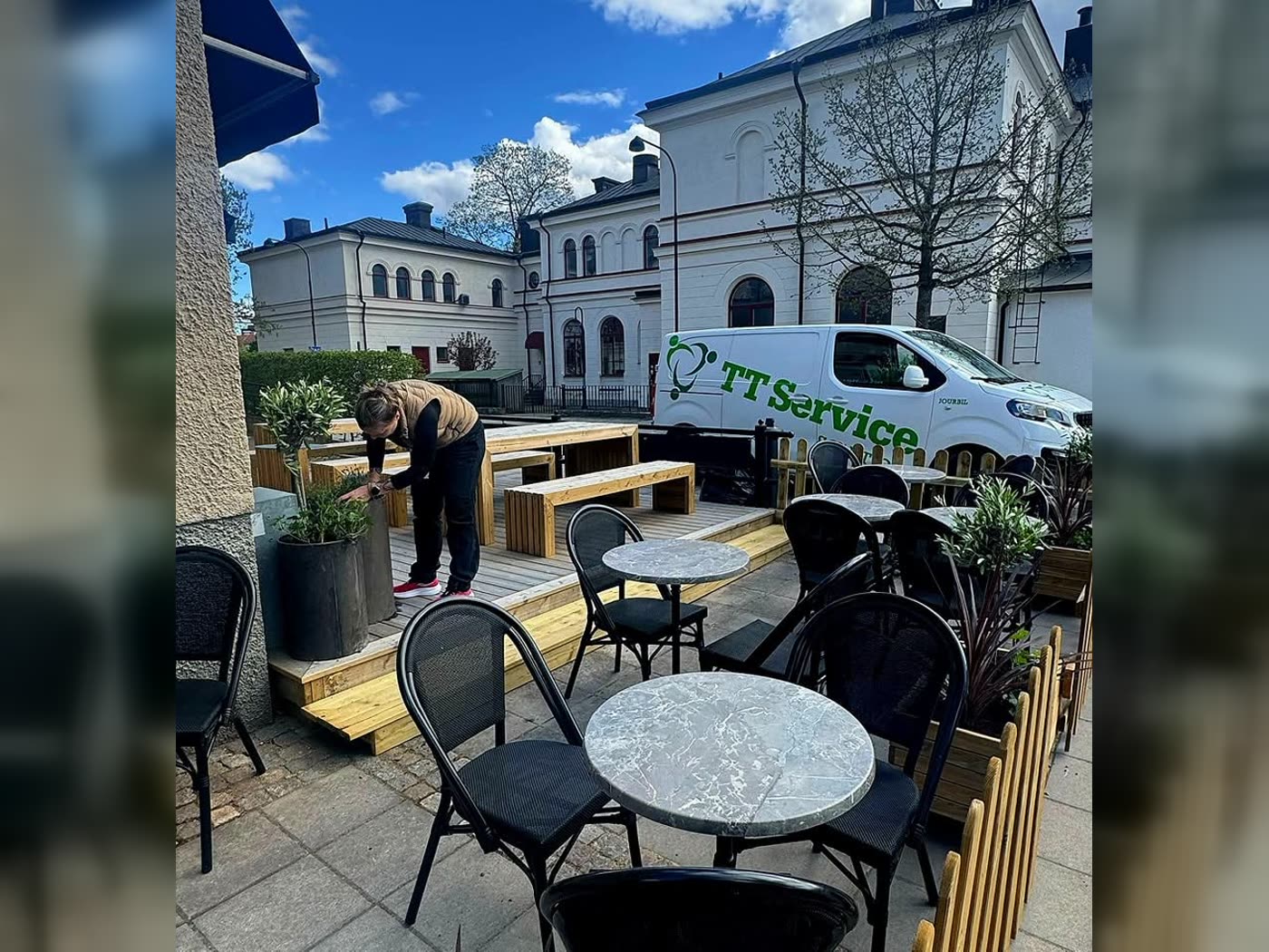 TT Service utför fastighetsskötsel med växtskötsel och yttre miljö